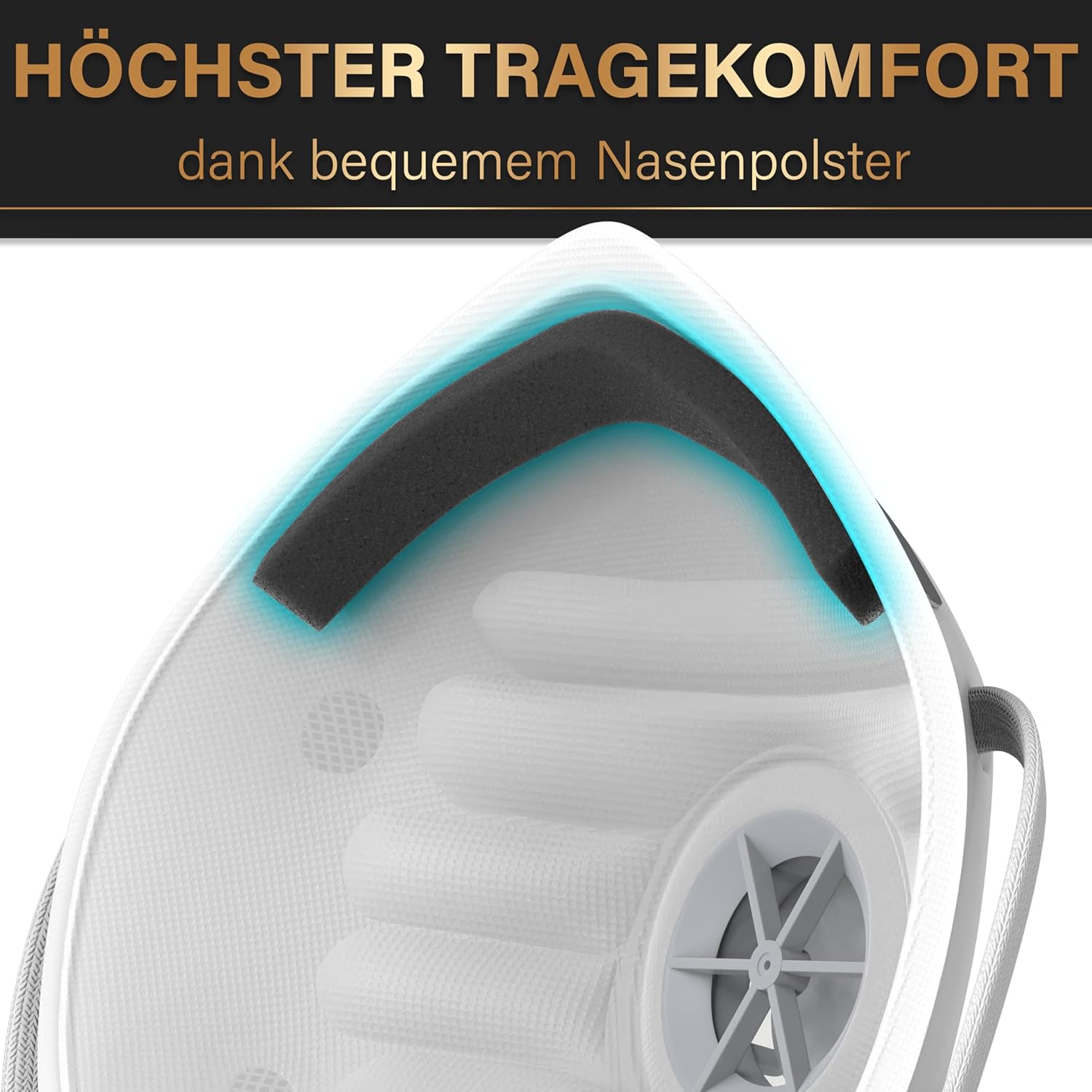 Thumbnail 6 de HELDENWERK Atemschutzmaske mit FFP1-Schutz im Set (5er/10er/20er) – Staubschutz für Schleif-, Bohr- und Sägearbeiten