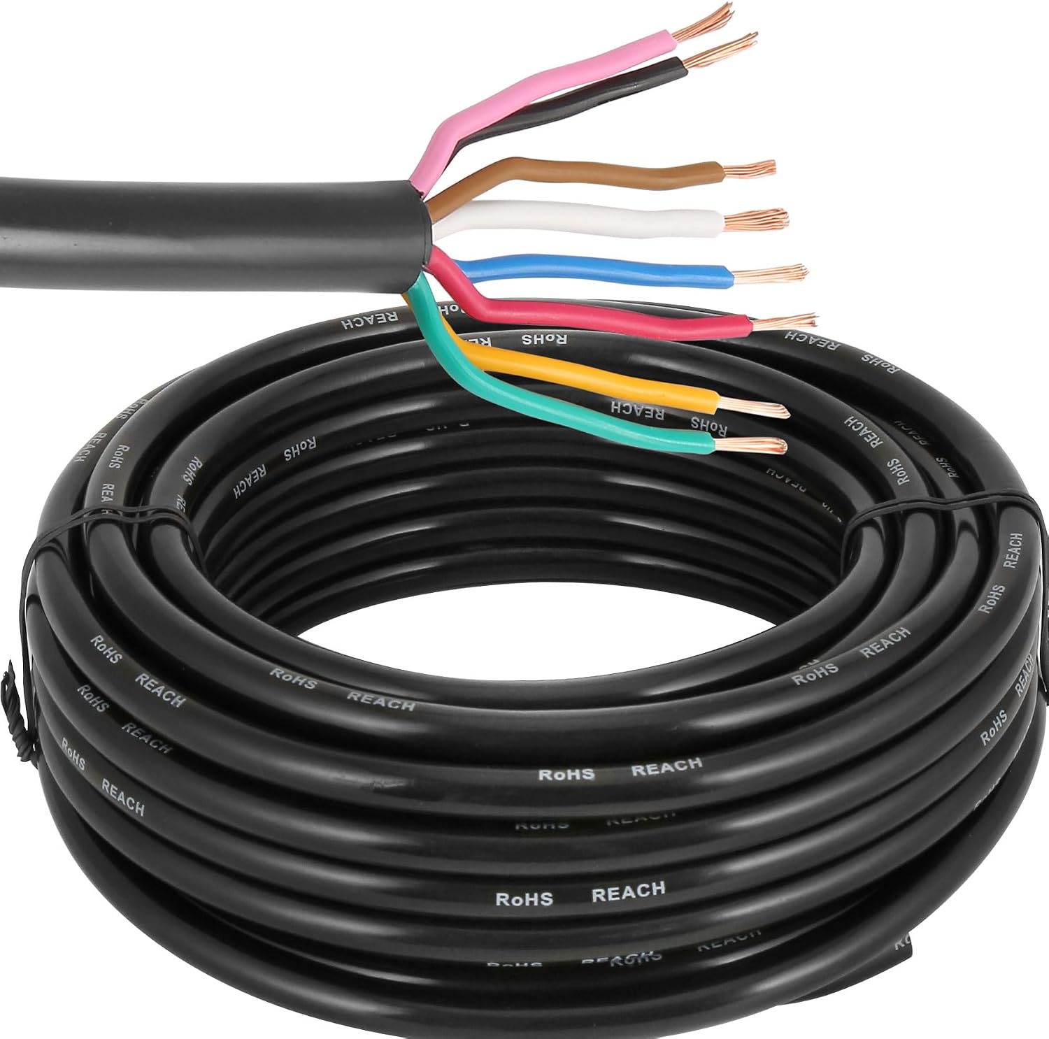 Thumbnail 6 de ETUKER Fahrzeugkabel 2-adrig 5 m, 2x0,75 mm² – Anhänger- und Fahrzeugleitung