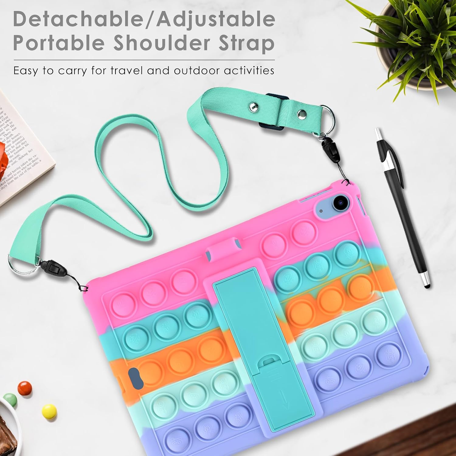 Thumbnail 4 de KATUMO Silicone Case for iPad 11 Inch with stylus