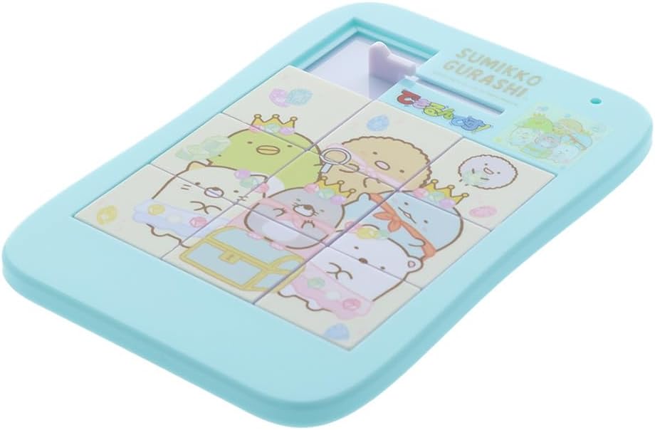 Detalle 2 de サンスター文具 できるんです! すみっコぐらし 5231254A スライド式絵あわせパズル