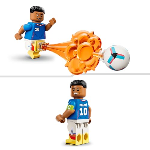 Detalle de LEGO Editions Kylian Mbappé: Fenómenos del Fútbol (43013)