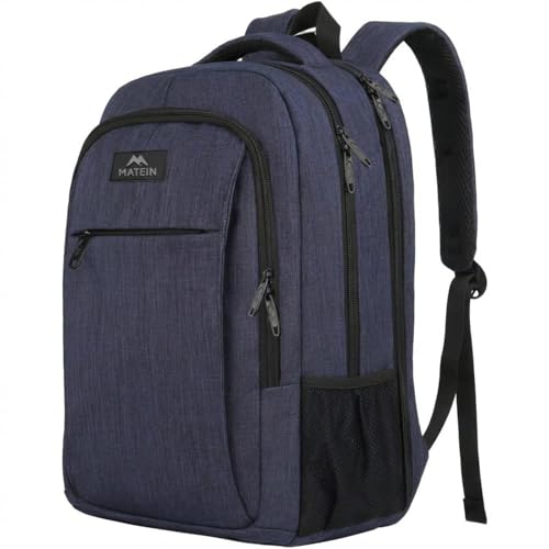 MATEIN zaino porta PC da 17,3″, 38 L, apertura TSA e tasca antifurto
