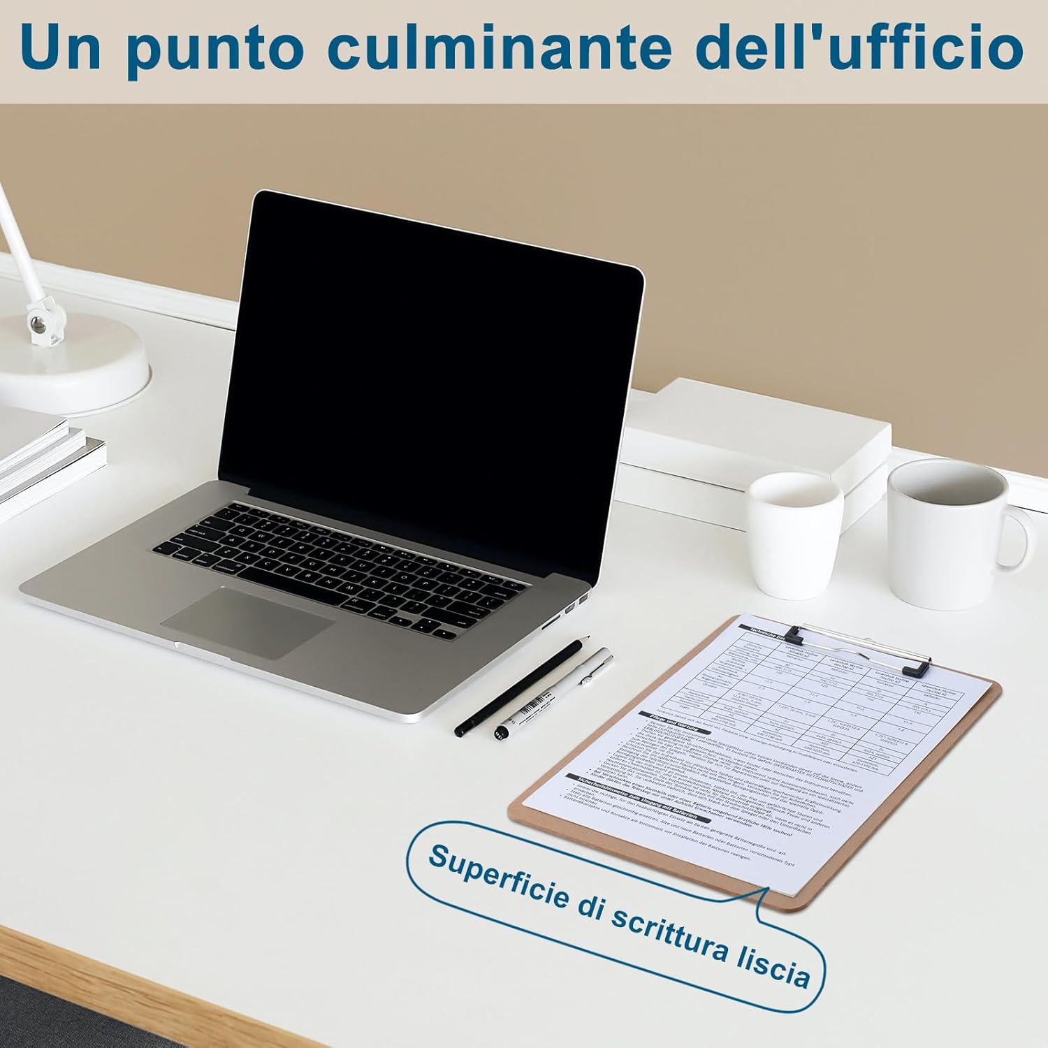 Thumbnail 4 de ZCZN Portablocco A4 con clip 📎