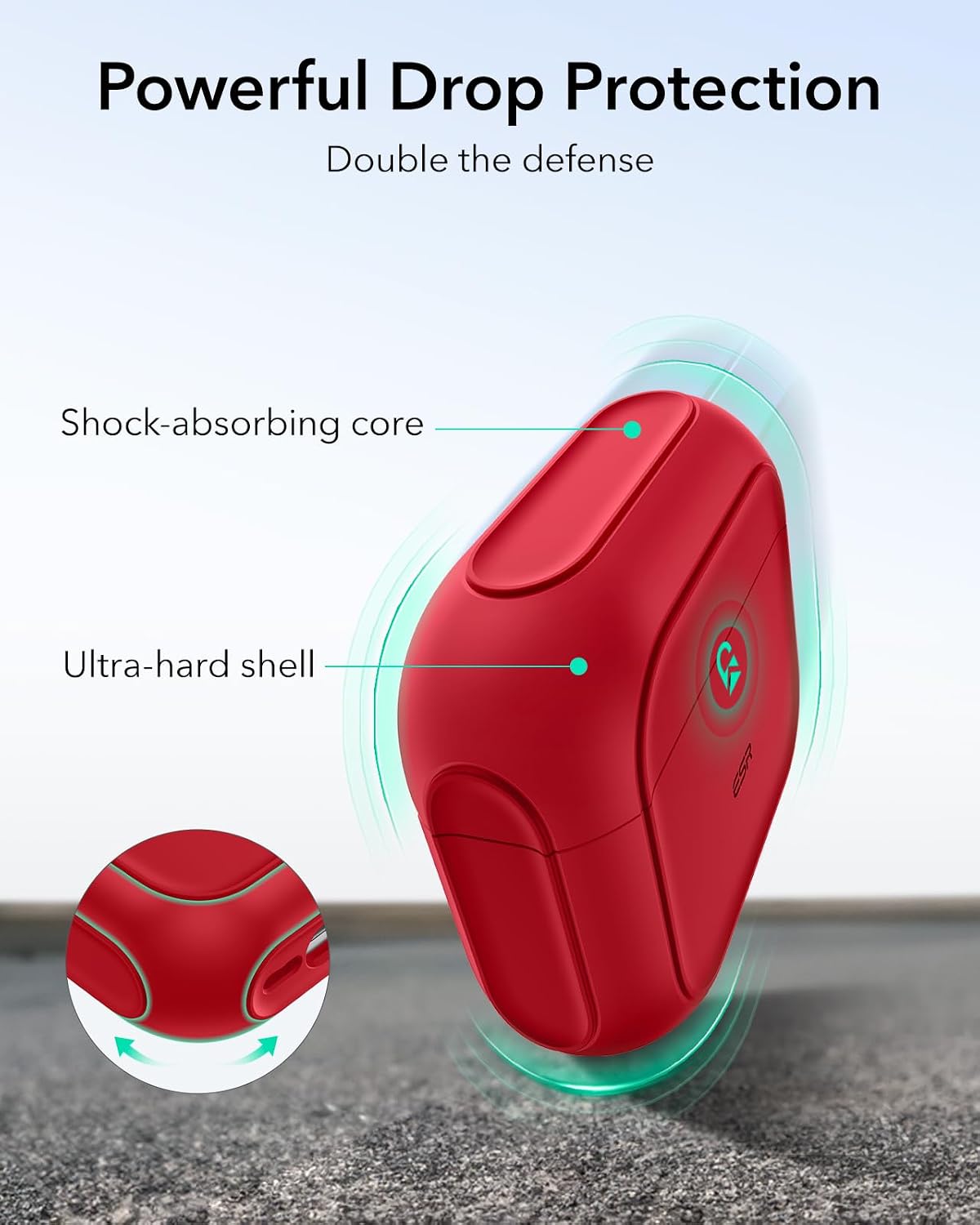 Thumbnail 5 de ESR Orbit Hybrid Hülle für AirPods 4