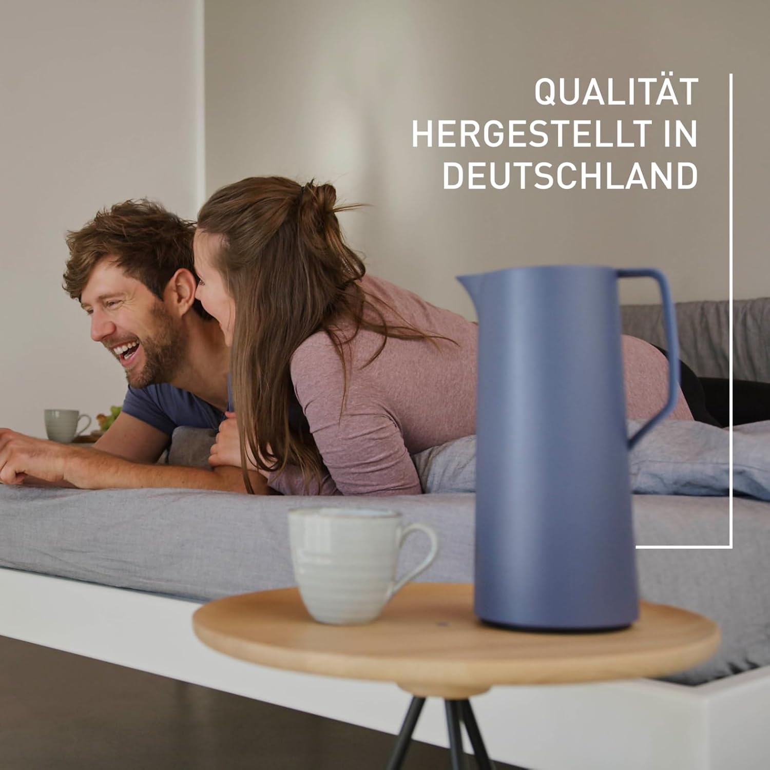 Thumbnail 6 de Emsa Motiva Isolierkanne 1l – Nordic Design, Quick-Press-Verschluss, Glasinnenseite, Made in Germany