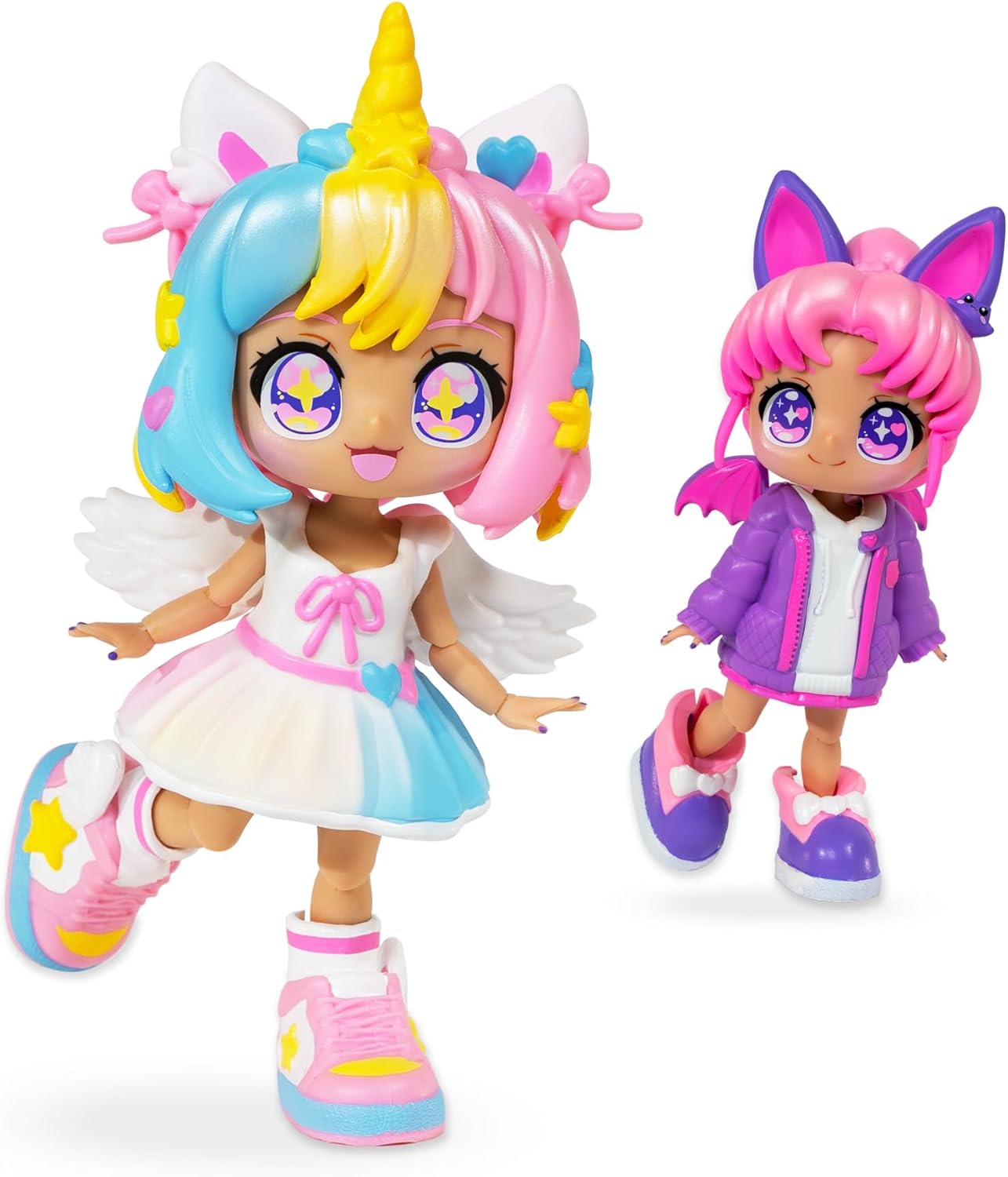Thumbnail 4 de BANDAI Animakii Einhorn und Fledermaus – personalisierbares Puppen-Set HEA26348