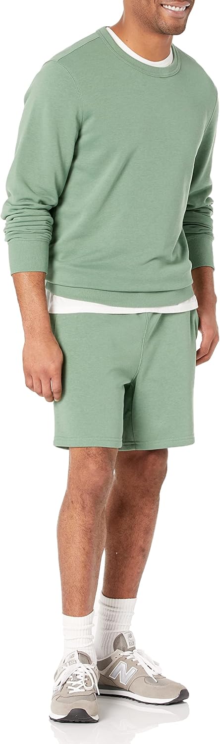 Thumbnail 3 de Amazon Essentials Herren leichte Sweatshorts (Big & Tall) mit Kordelzug und French-Terry