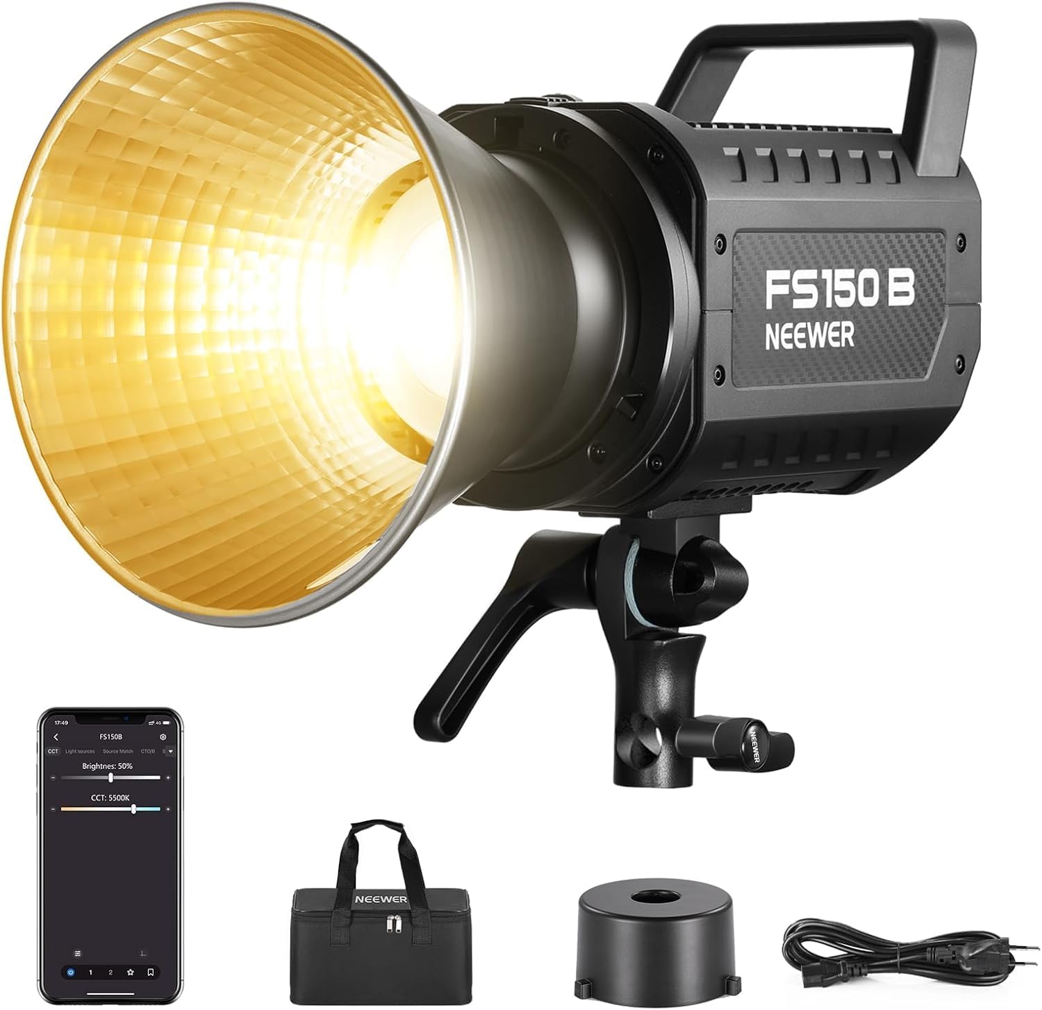 Detalle de NEEWER FS150B Luce LED bicolore 130W