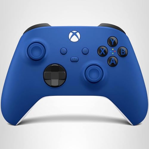 Thumbnail 8 de Xbox Wireless Gaming Controller, Shock Blue — Modernized design with textured grips and versatile connectivity