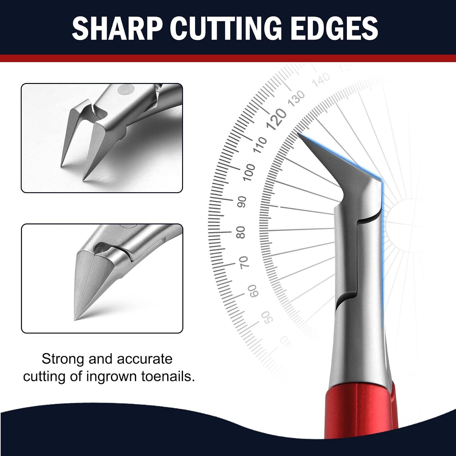 Detalle 2 de FVION Toenail Clippers 7mm straight blade