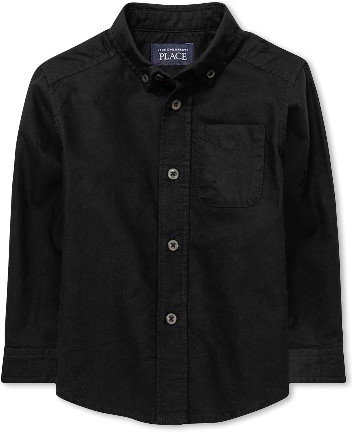 Detalle de The Children's Place 1125070_AF Baby Boys' Oxford Shirt, Long Sleeve, 100% Cotton