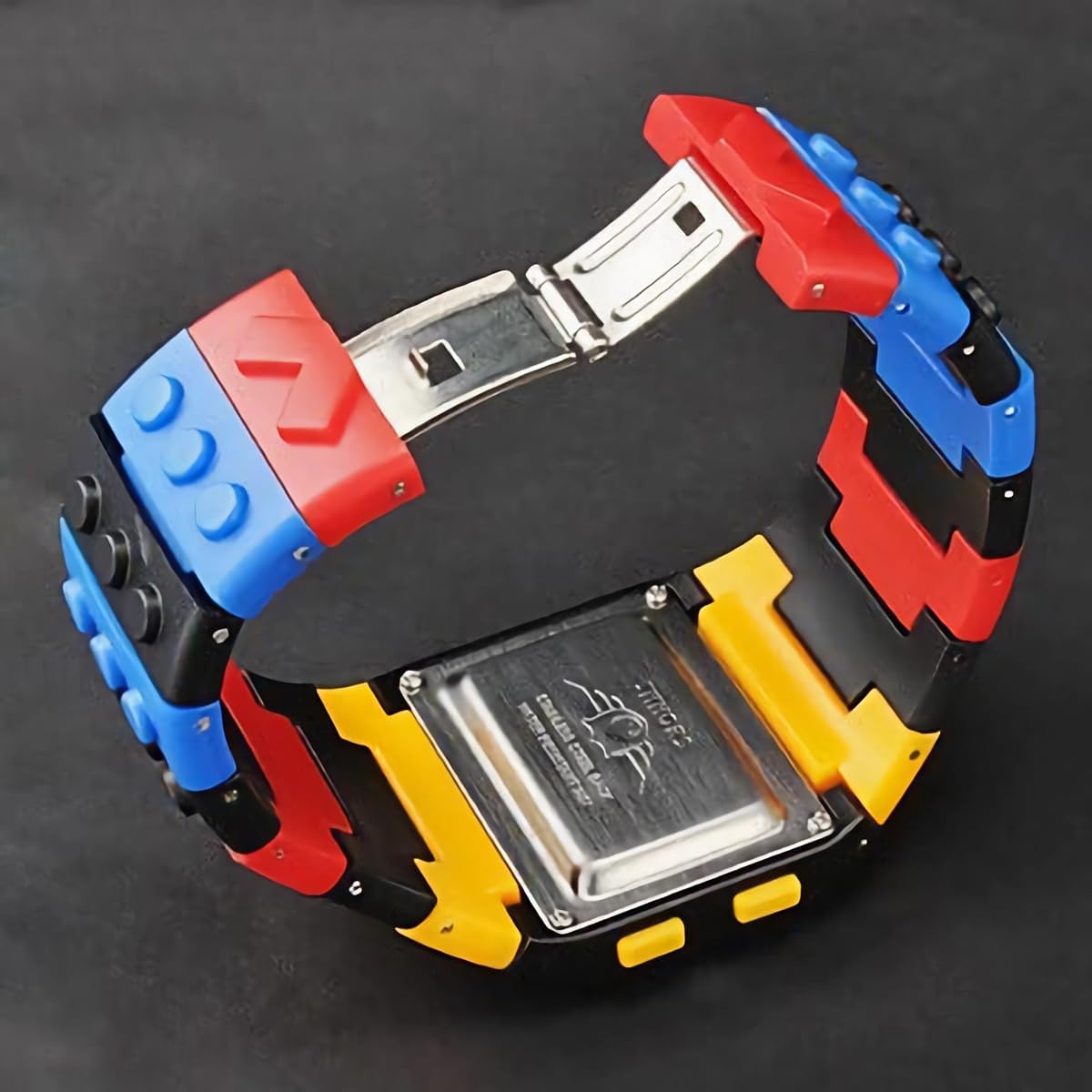 Thumbnail 4 de FENKOO Orologio digitale arcobaleno Rosso