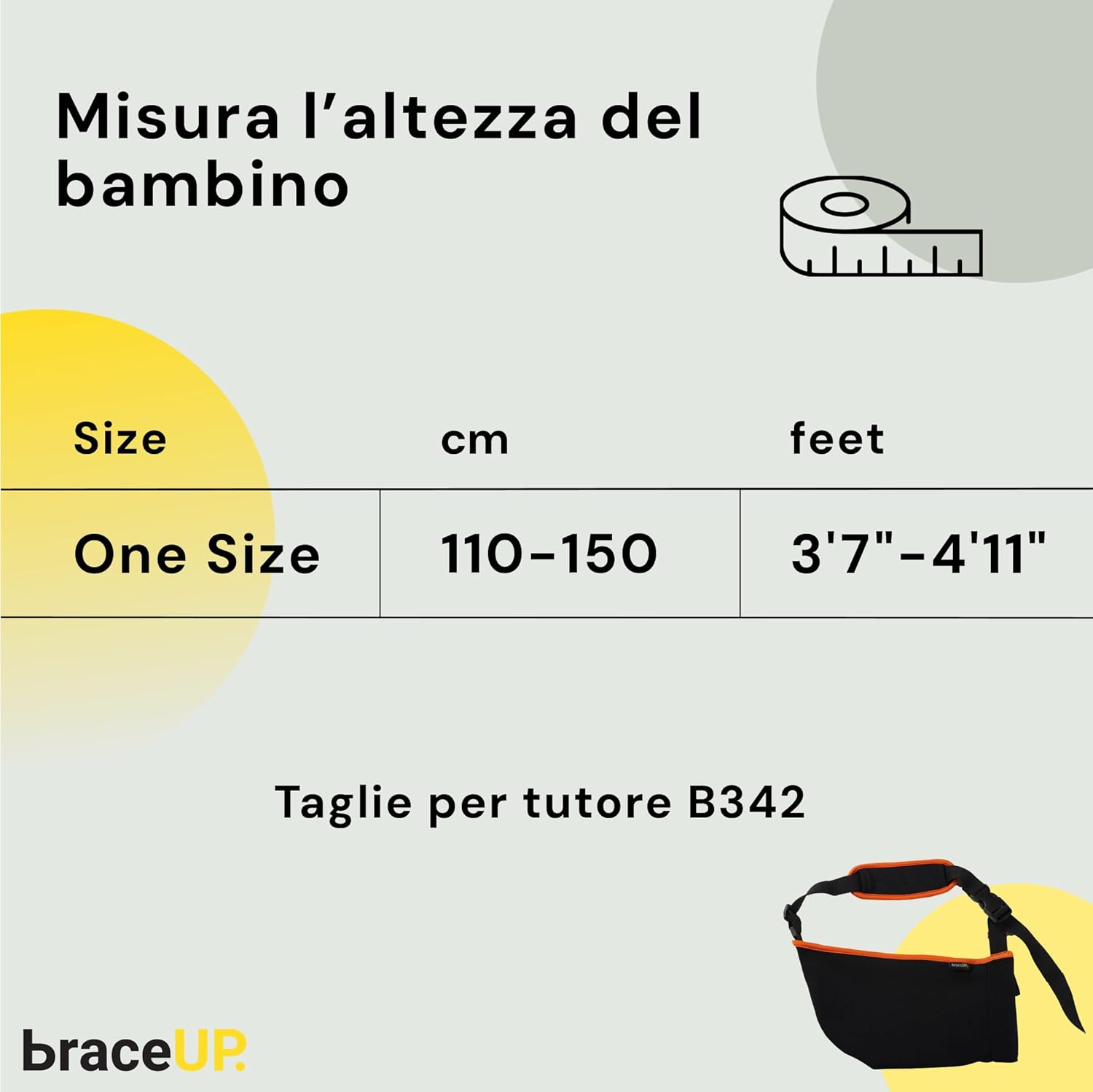 Thumbnail 5 de BraceUP Tutore Braccio bambini 110-150 cm