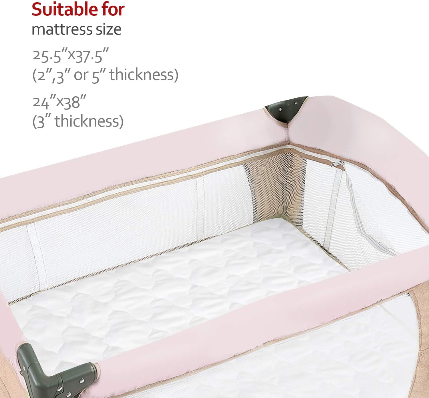 Detalle 2 de Mini Crib Mattress Protector 27 x 39 in