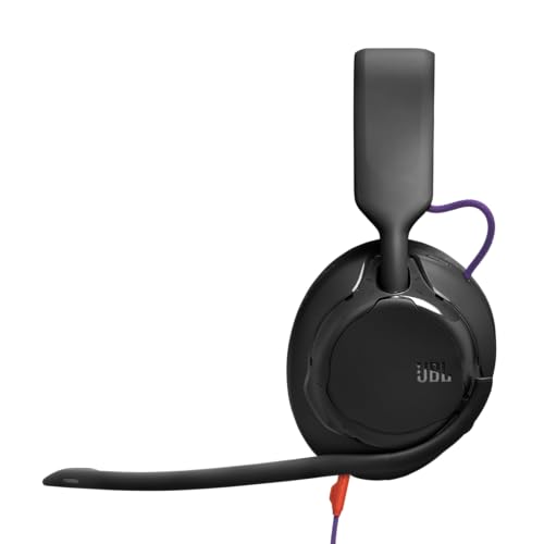 Detalle de JBL Quantum 250 kabelgebundenes Gaming-Headset – präziser Klang, wechselbare Teile