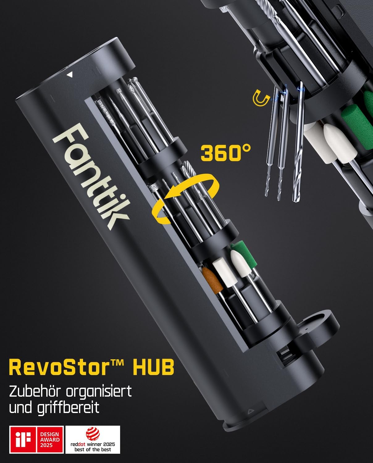 Thumbnail 3 de Fanttik F2 Master Mini Multifunktionswerkzeug 25000 U/min