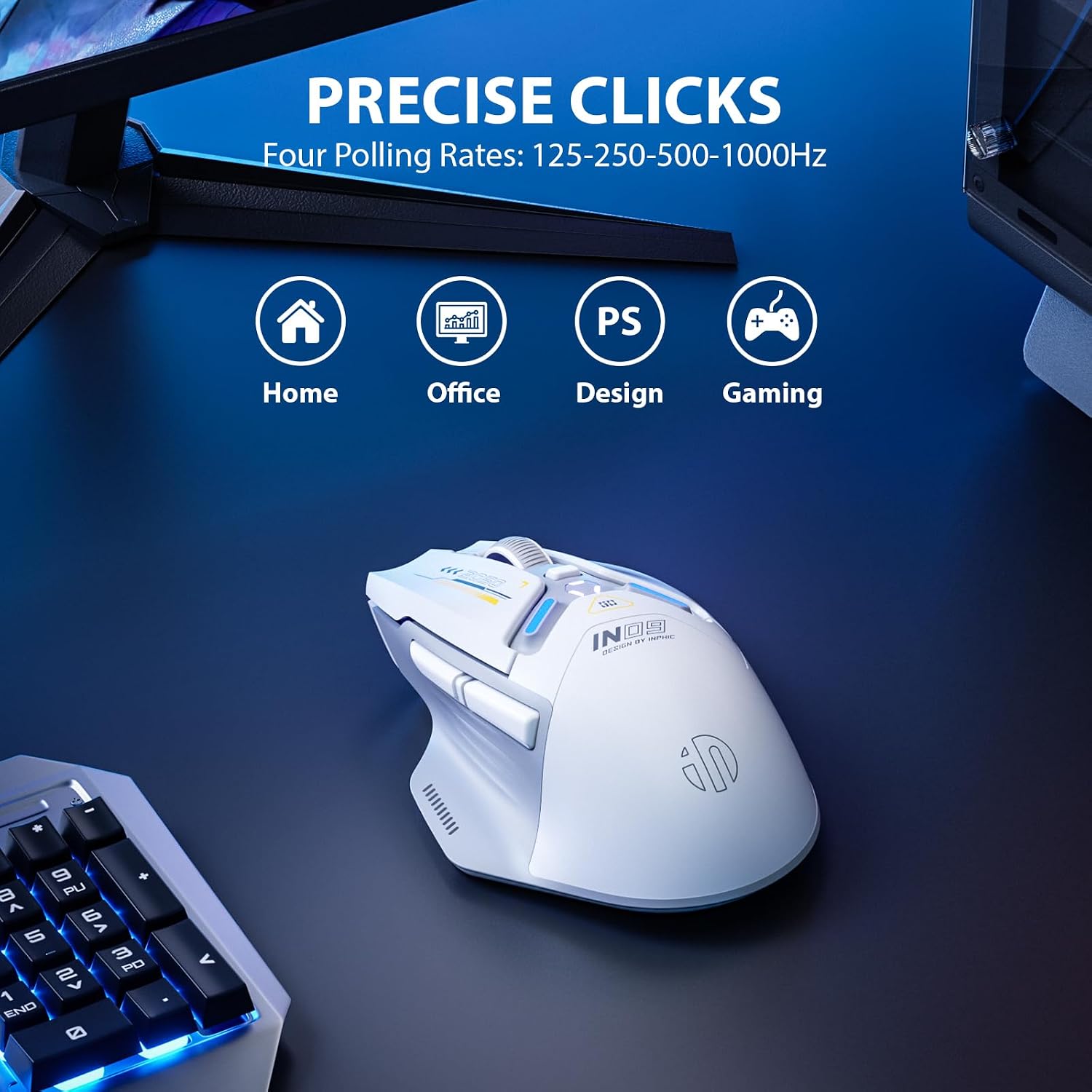 Thumbnail 6 de inphic IN9 Wireless Gaming Mouse 10000 DPI