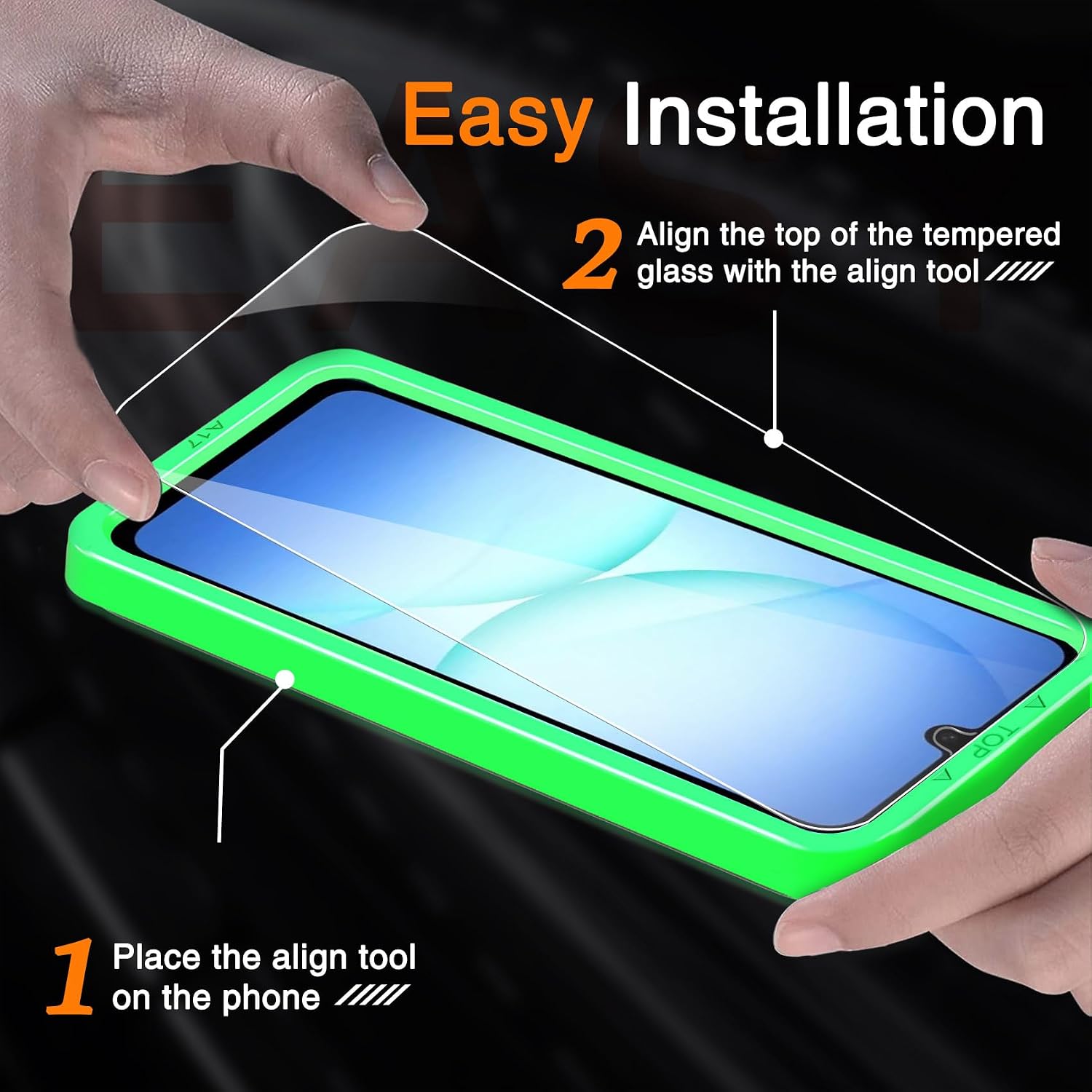 Detalle 2 de Wiaocit 3 Pack Screen Protector for Galaxy A17 5G