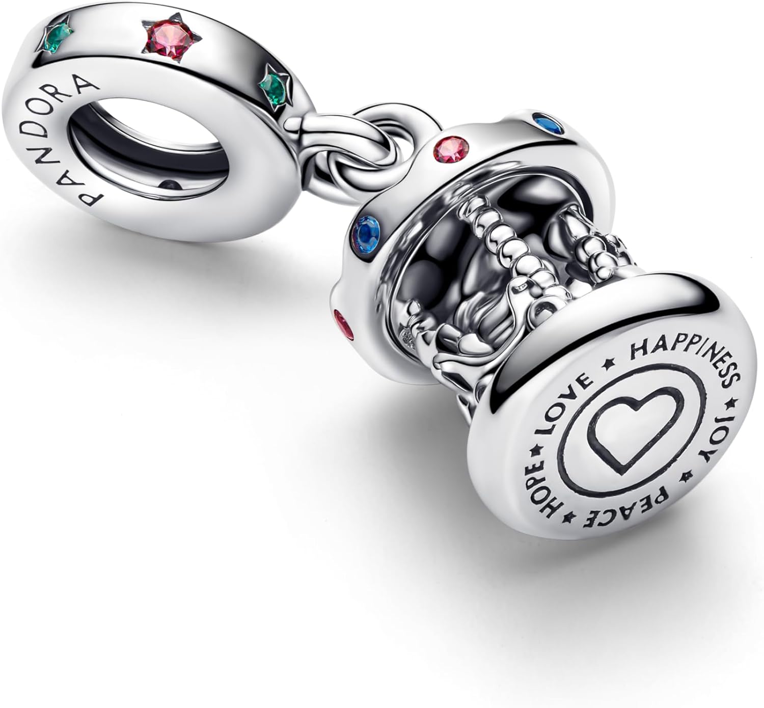 Thumbnail 3 de PANDORA Moments 793586C01 Karussell-Anhänger Charme