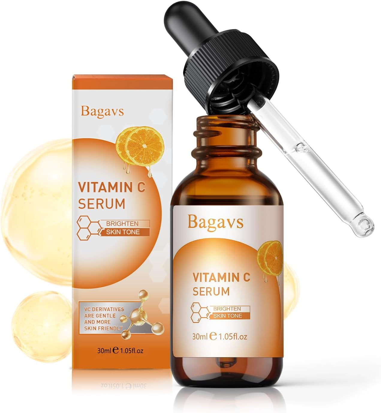 Detalle de Bagavs Siero Illuminante vitamina C 30 ml