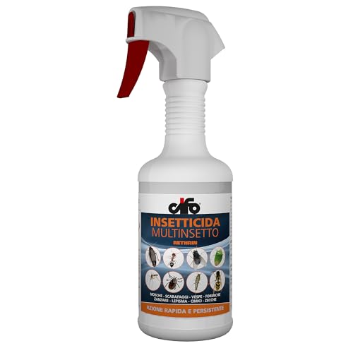 Detalle de CIFO Rethrin Multinsetto 500 ml – Insetticida multi‑insetto per casa, senza gas propellenti