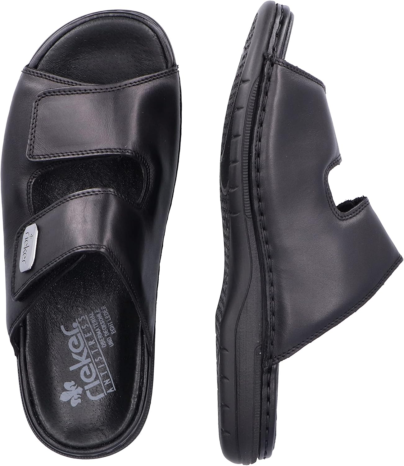 Thumbnail 6 de Rieker FSK Pantoletten Herren Braun – NEU, Lederkomfort mit robuster Machart