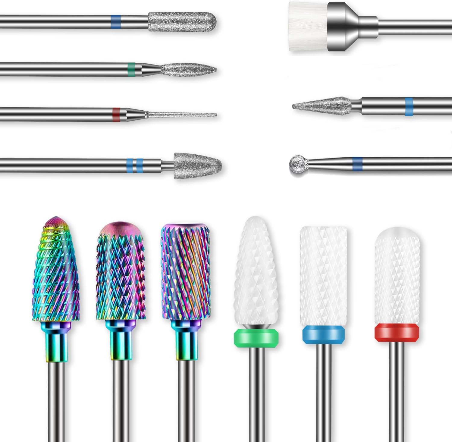 Detalle de Lot de 13 embouts 3/32" pour ponceuse ongulaire