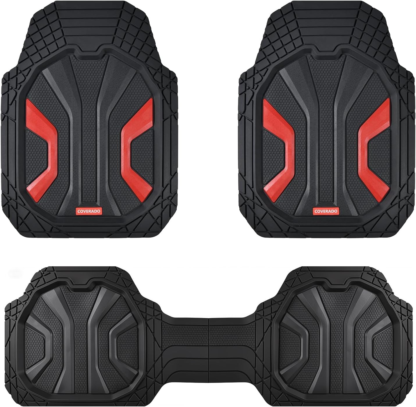 Detalle de Coverado Car Floor Mats 3-Piece Set