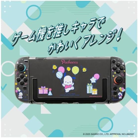 Detalle de ALLONE ALG-NS2SCPC Switch 2用セパレート型クリアケース ポチャッコ・高透明PC素材