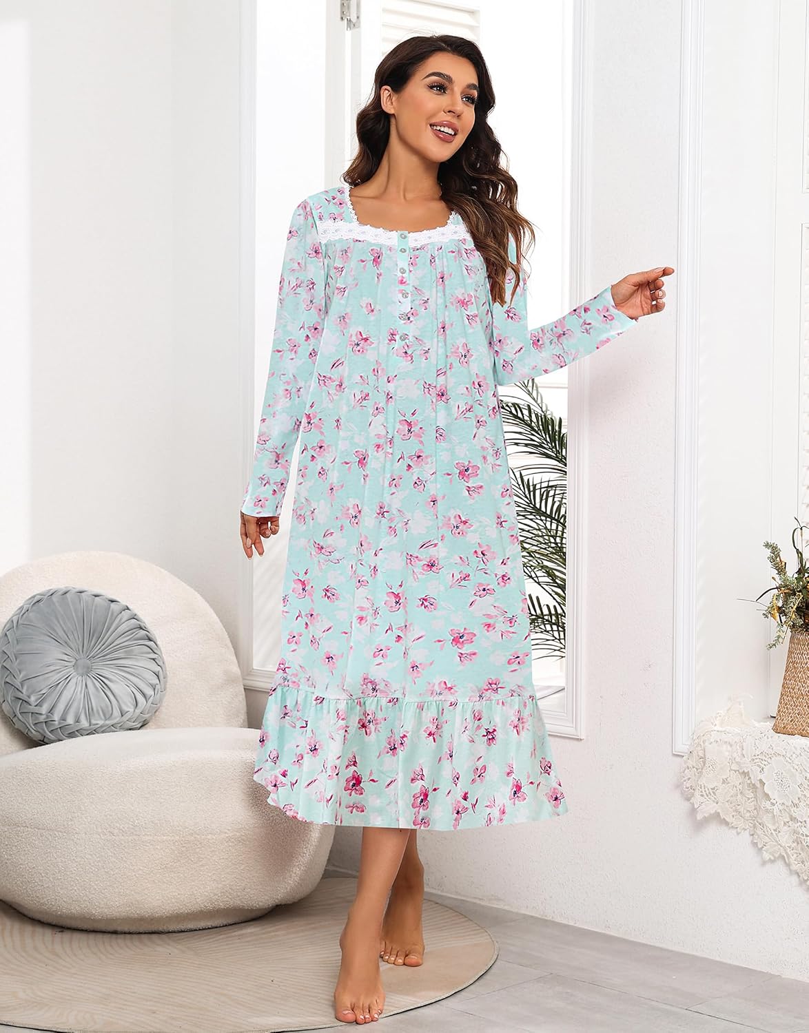 Thumbnail 2 de IZZY + TOBY Cotton Nightgown