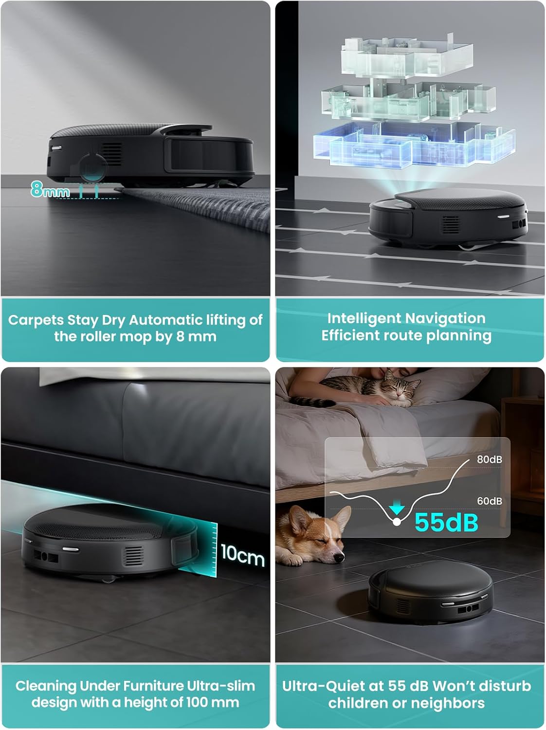 Thumbnail 5 de Lefant M5 Max robot vacuum with mop