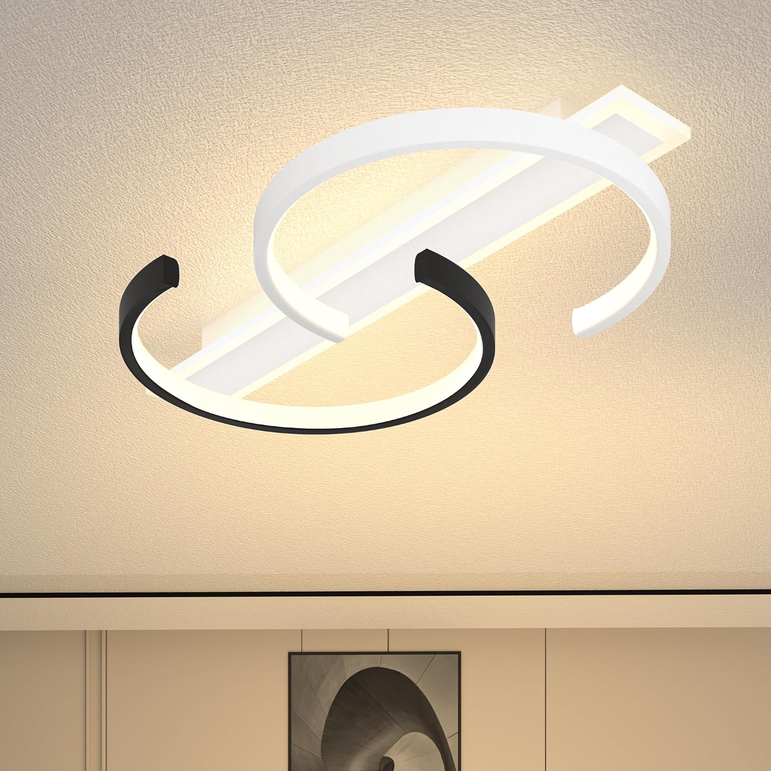 Detalle de LED Deckenleuchte 45 W dimmbar
