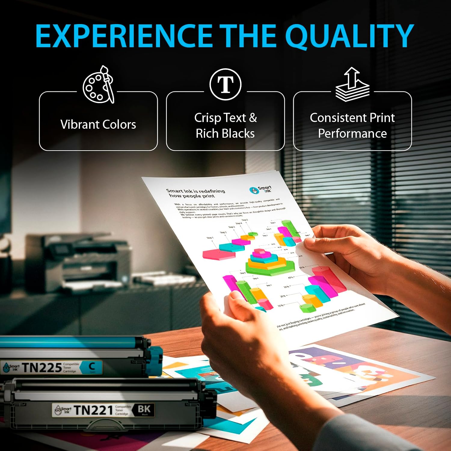 Thumbnail 6 de Smart Ink TN221TN2254Pack Compatible Toner Cartridge, 4-Pack