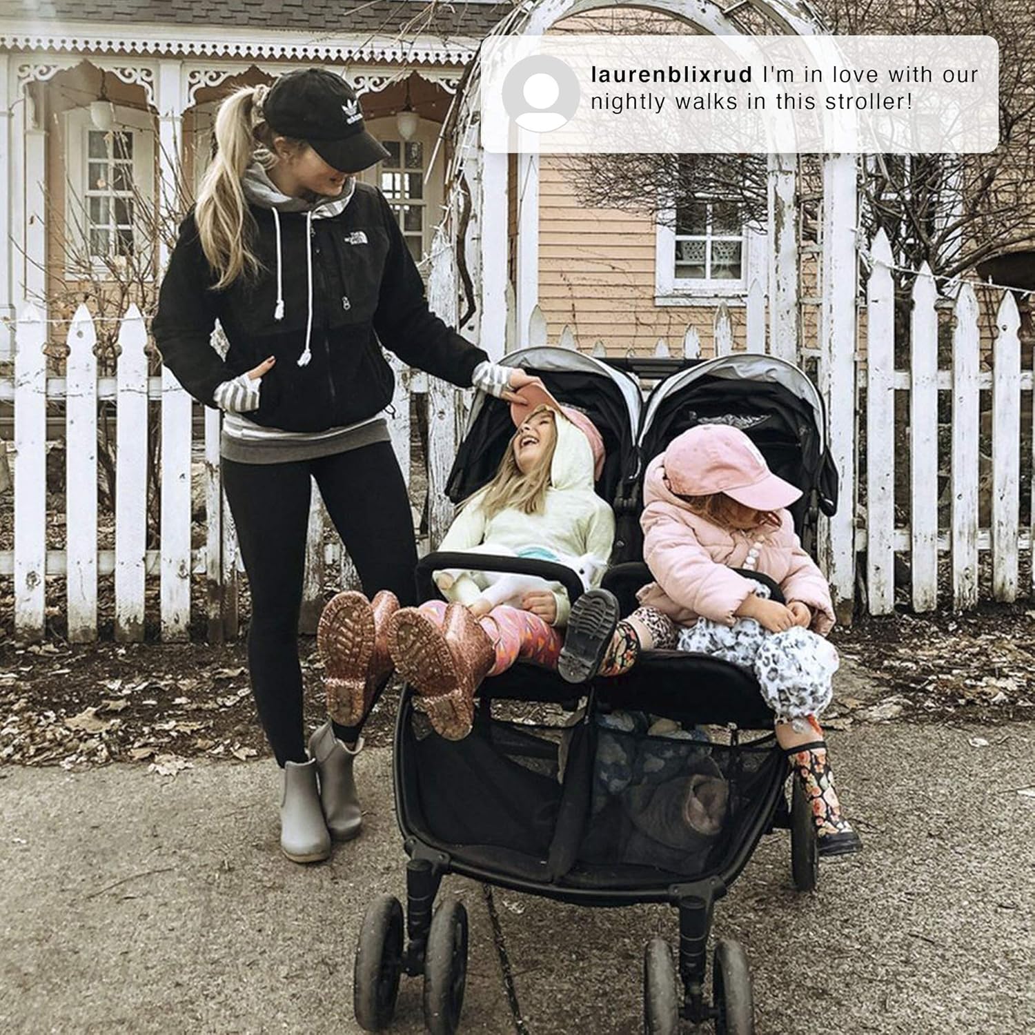 Thumbnail 5 de Jeep Destination Ultralight Side x Side Double Stroller (Midnight) for 2 kids