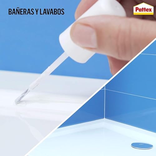 Thumbnail 6 de Pattex Nural 2 Reparador de esmalte y porcelana – esmalte blanco para desconchados, golpes y rozaduras (1 x 50 g)