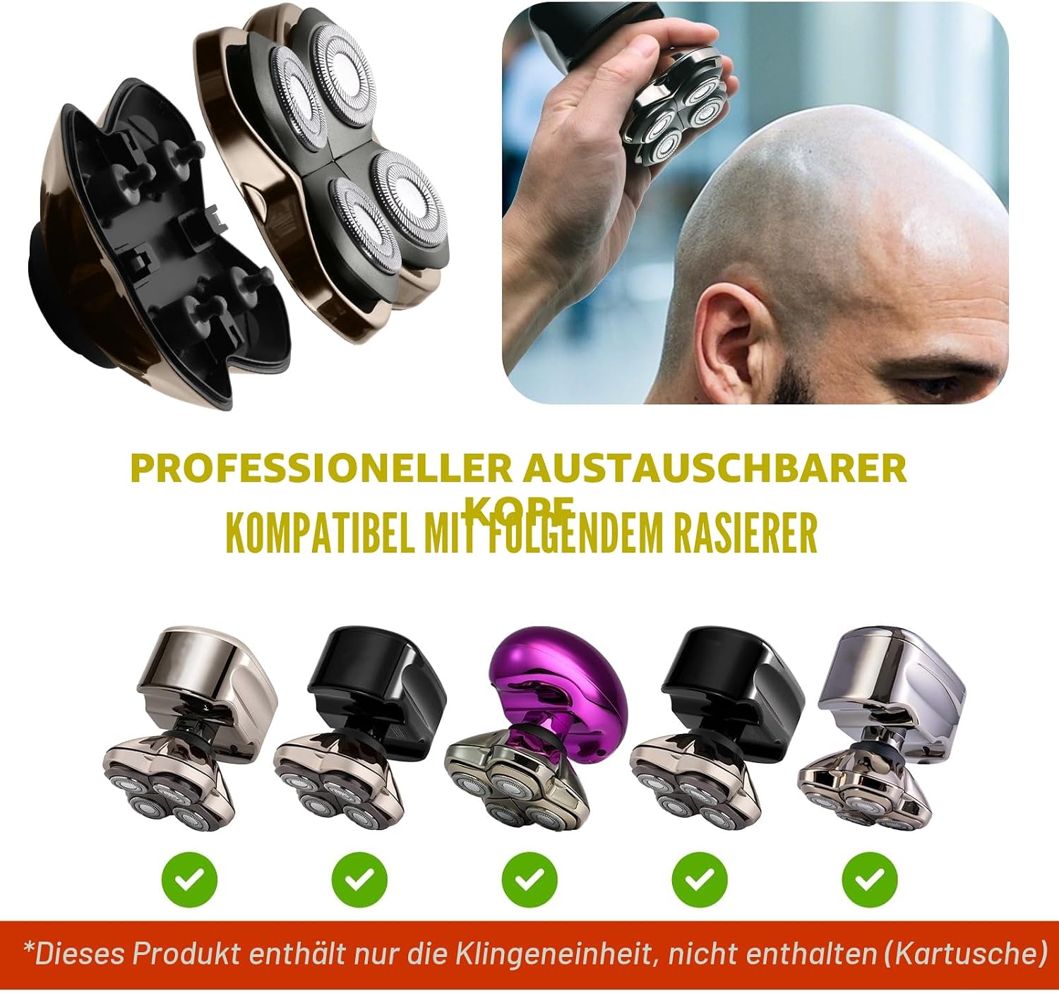 Detalle 2 de BESTBOMG Pro 4 Ersatzklingen 2 Stück