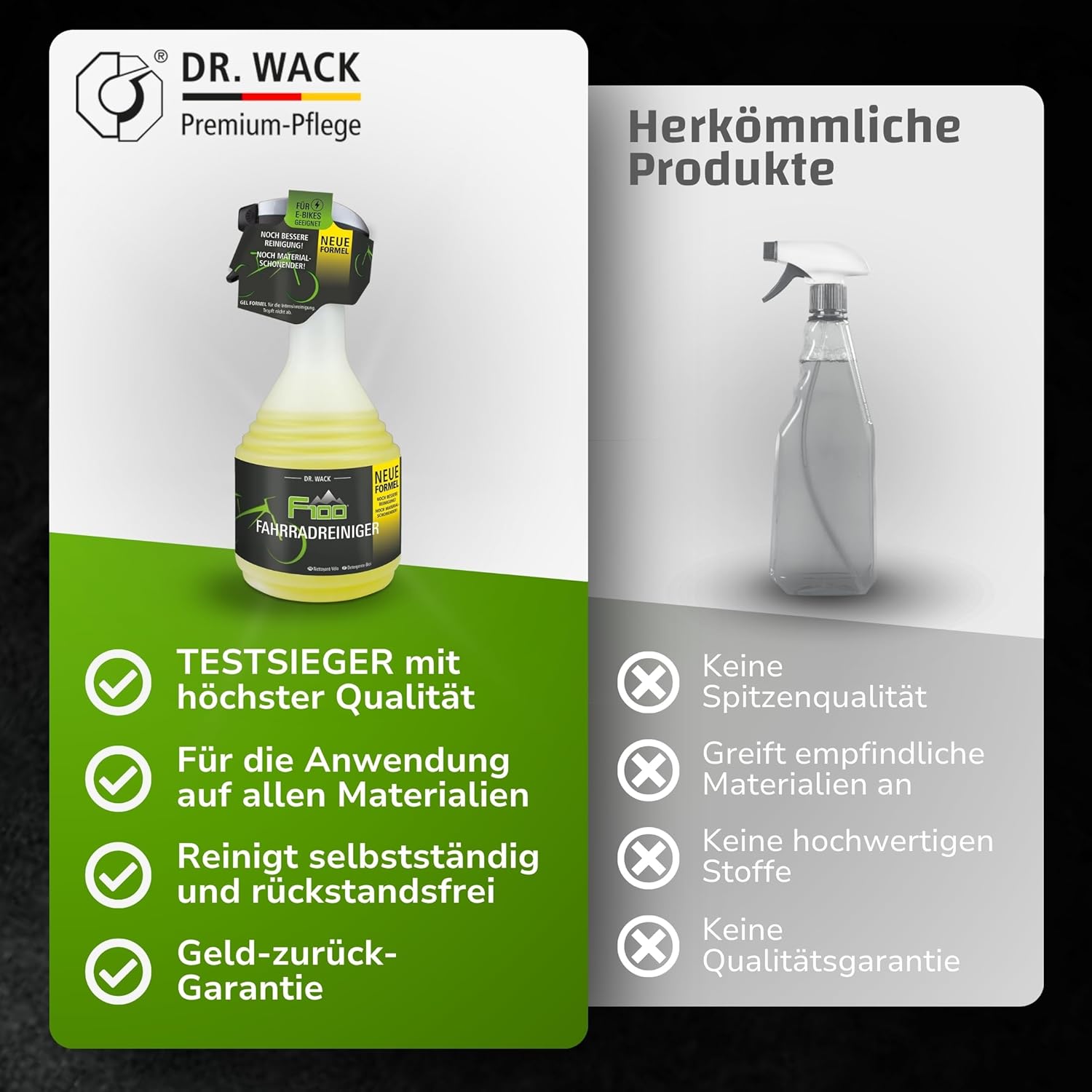 Thumbnail 5 de DR. WACK F100 Fahrradreiniger 750 ml – schonende Reinigungsformel für alle Fahrradtypen