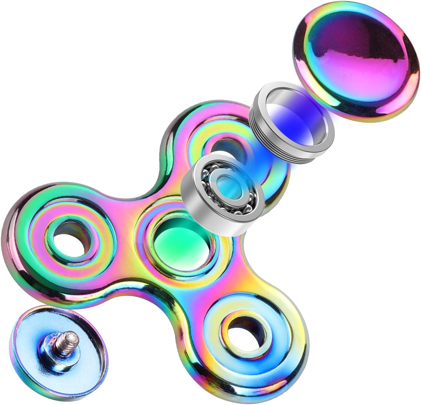 Thumbnail 2 de Coolden Fidget Spinner Metall Tri-Spinner 2–5 Min