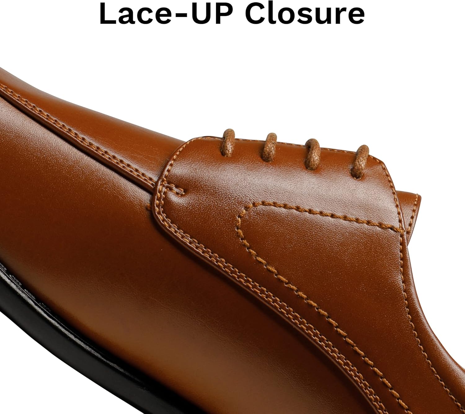 Thumbnail 2 de Bruno Marc Scarpe Oxford Uomo in Pelle: Stringate Derby Basse, stile vintage elegante