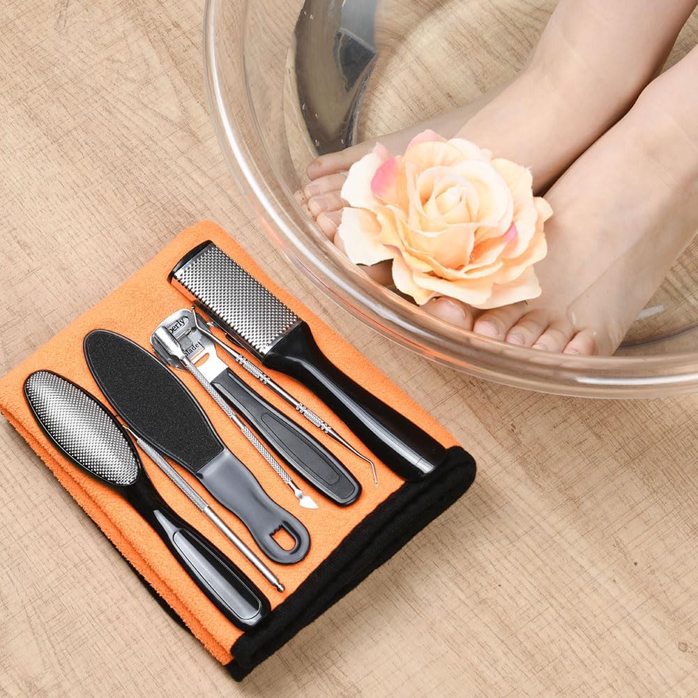 Thumbnail 6 de Alaoo Kit per pedicure, 30 pezzi – kit professionale per pedicure dei piedi in acciaio inox