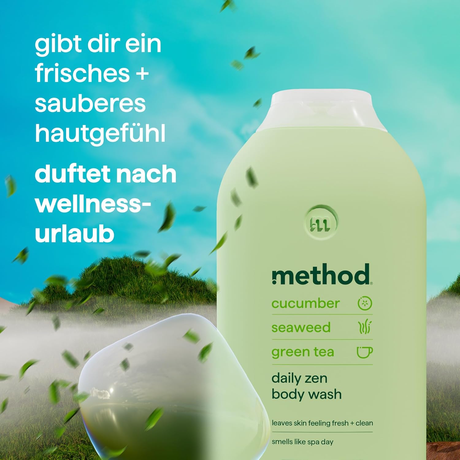 Detalle de Method Daily Zen Duschgel 532 ml Gurke