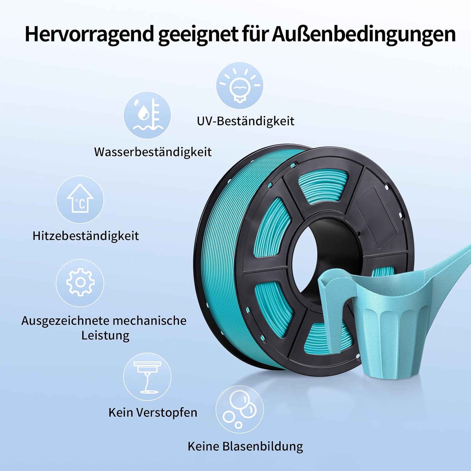 Thumbnail 1 de ANYCUBIC ASA Filament 1KG für Outdoor-Druck