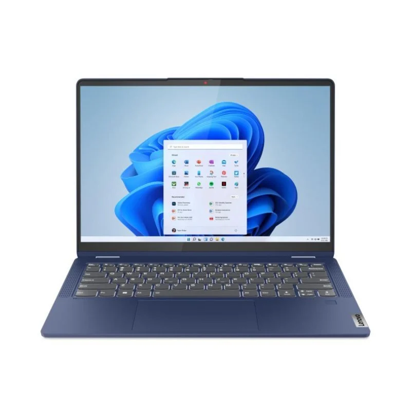 Detalle de Lenovo IdeaPad Flex 5 14ABR8 14" Ryzen 7 5825U 16 GB 512 GB SSD táctil azul