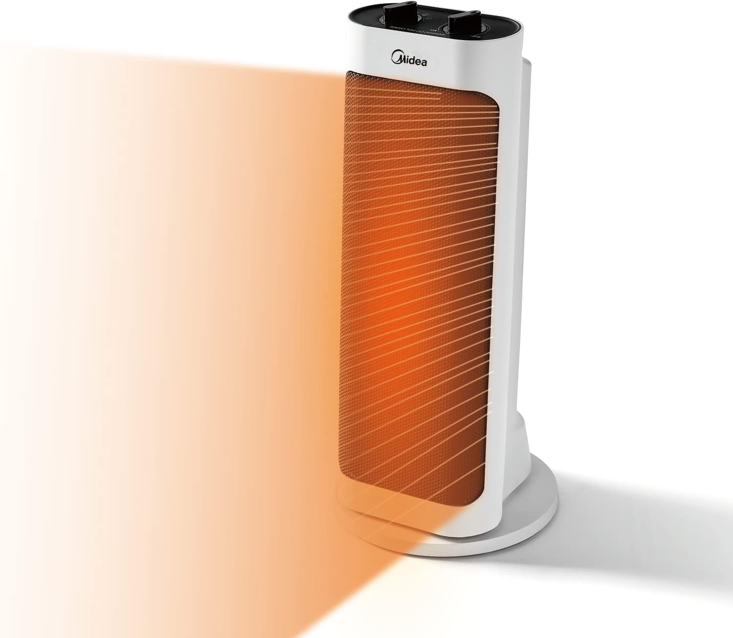 Detalle de Midea NTH20-19JE Stufetta 2000W per casa 📢