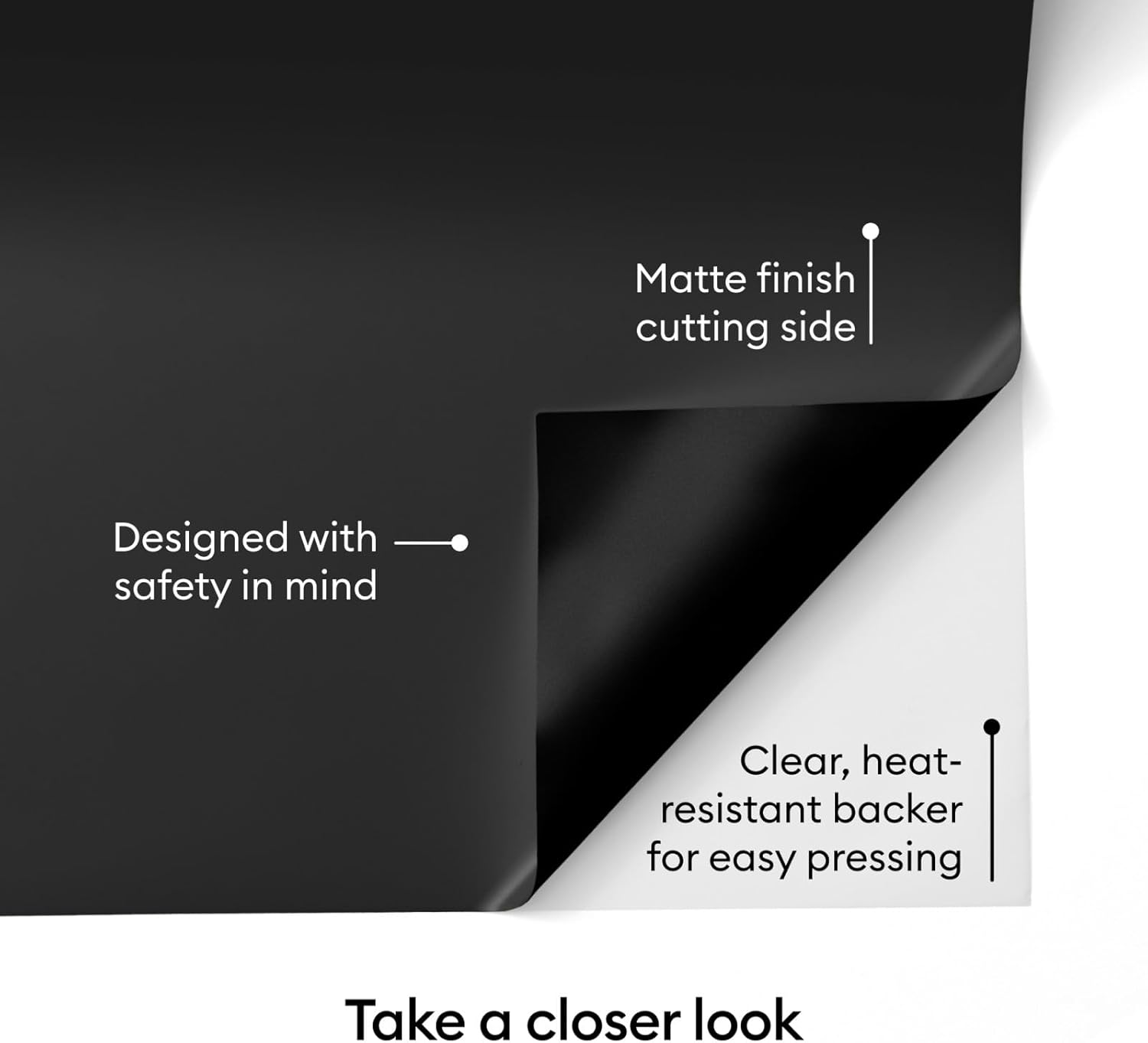 Thumbnail 5 de Cricut Rouleau Vinyle thermocollant 30,5 cm 🧵