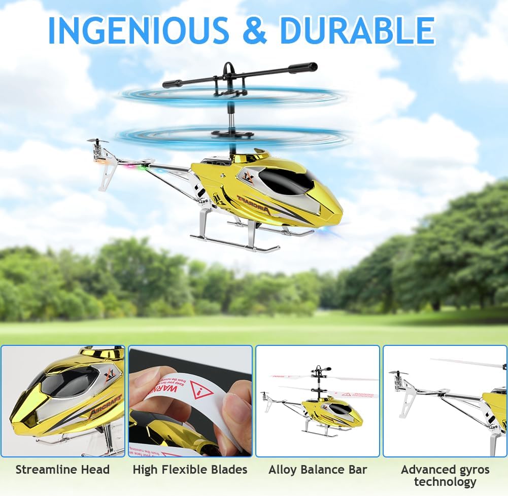 Detalle de Aolso Helicoptere télécommande enfant 80 m
