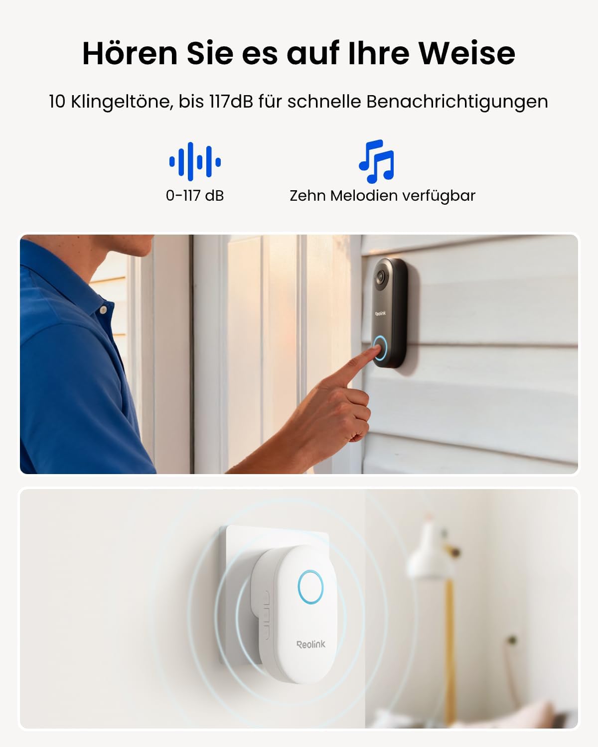 Thumbnail 6 de Reolink 5MP Video-Türklingel PoE