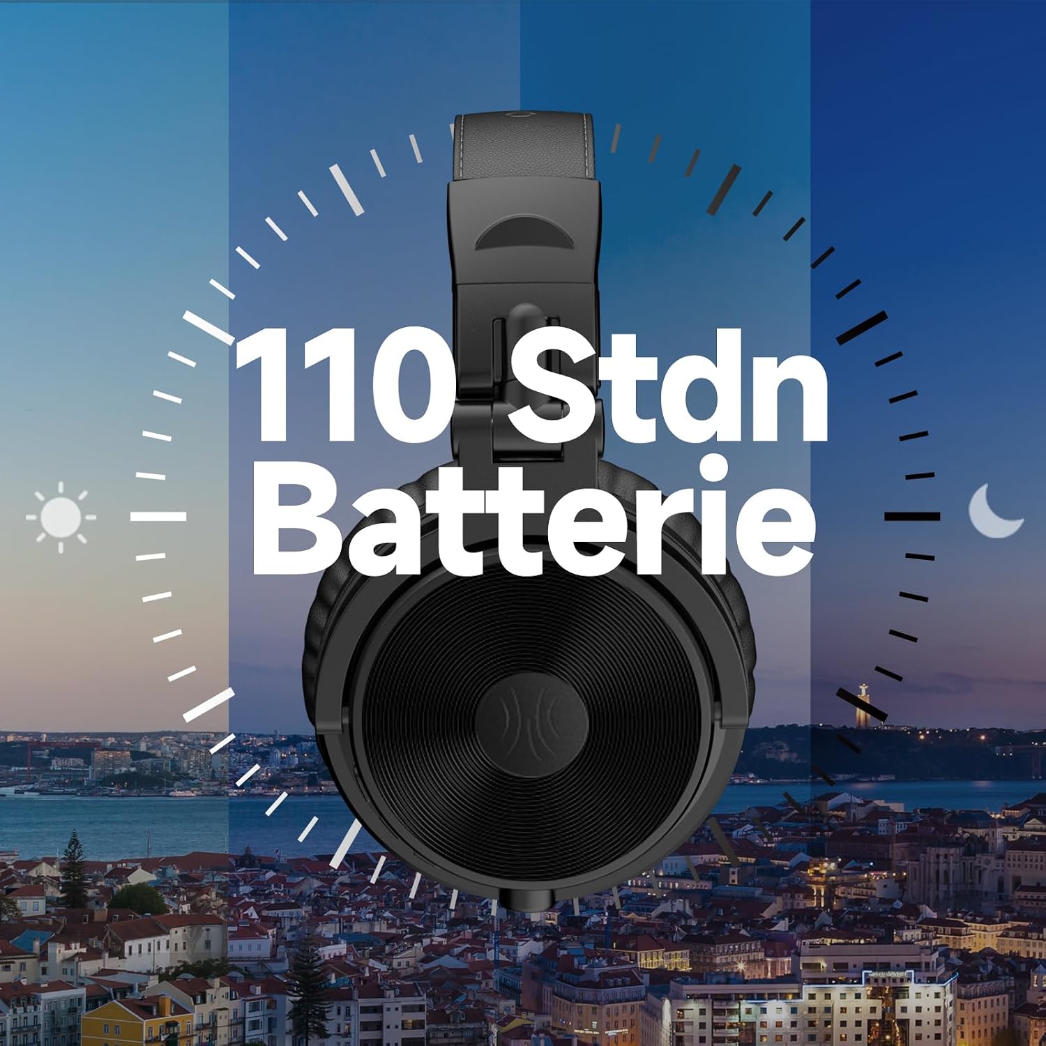 Thumbnail 2 de OneOdio Bluetooth Kopfhörer Over Ear Rot