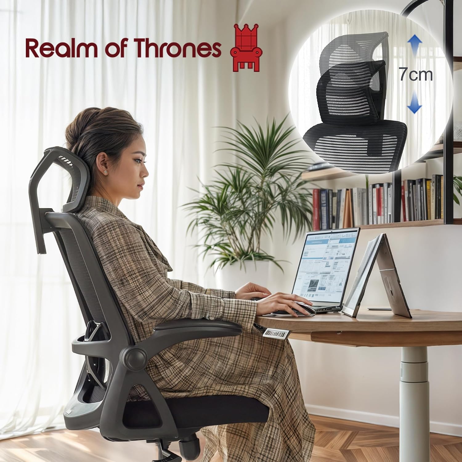 Thumbnail 6 de Realm of Thrones CAPTAIN ergonomic office chair