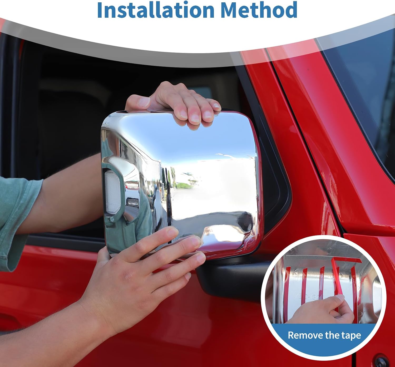 Thumbnail 6 de PDKLIN Side Mirror Cap Covers ABS
